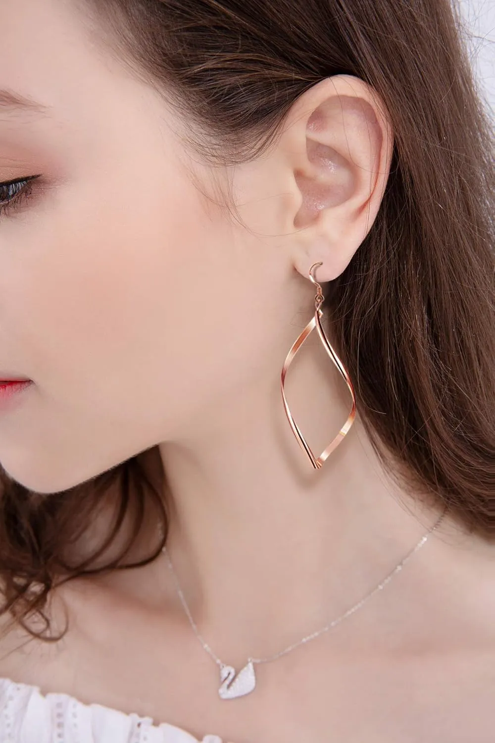 16 Pairs Silver Dangle Earrings For Women,Trendy Diamond Stud Earrings For Women, Hypoallergenic Earrings Dangling for Teen Girls