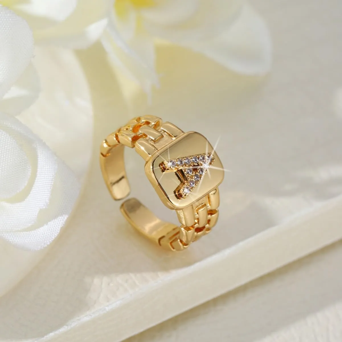 Adjustable Rings for Women Vintage Statement Geometric Rings Creative Personalized Fine Rings Prom Jewelry