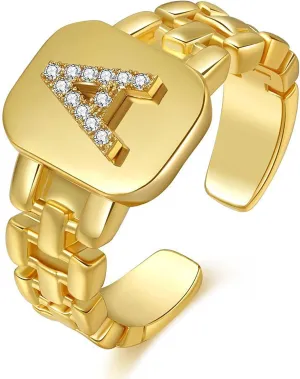 Adjustable Rings for Women Vintage Statement Geometric Rings Creative Personalized Fine Rings Prom Jewelry
