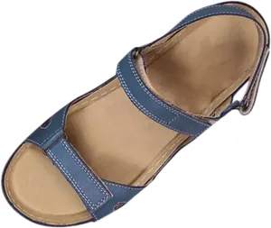 AMDBEL Orthopedic Sandals for Women, Sandals Women Dressy Arch Support Flip Flops Black Walking Shoes Wedding Sandals Slipper