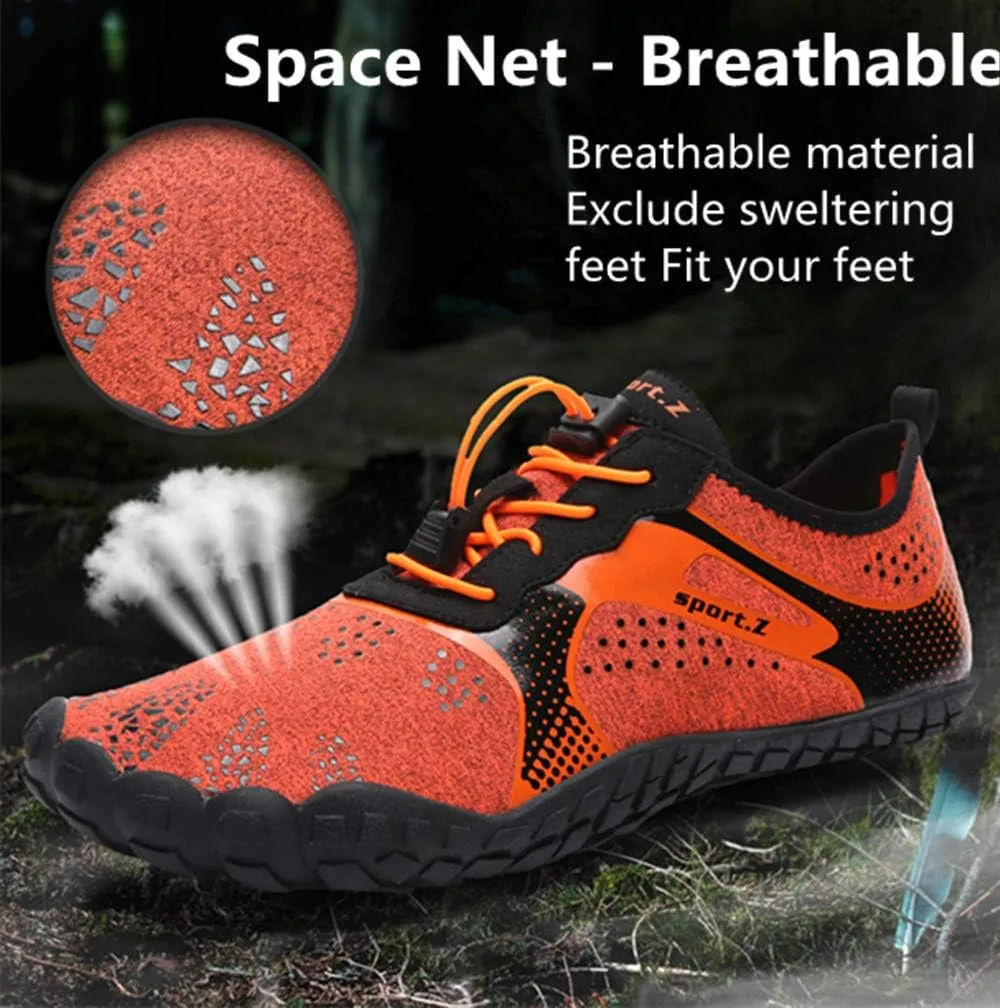 Asifn Unisex Barefoot Outdoor Hiking Water Shoes Fitness Mountaineering Yoga Beach Sport Running Shoes Gym Surfing Swimming Quick-Dry Shoes
