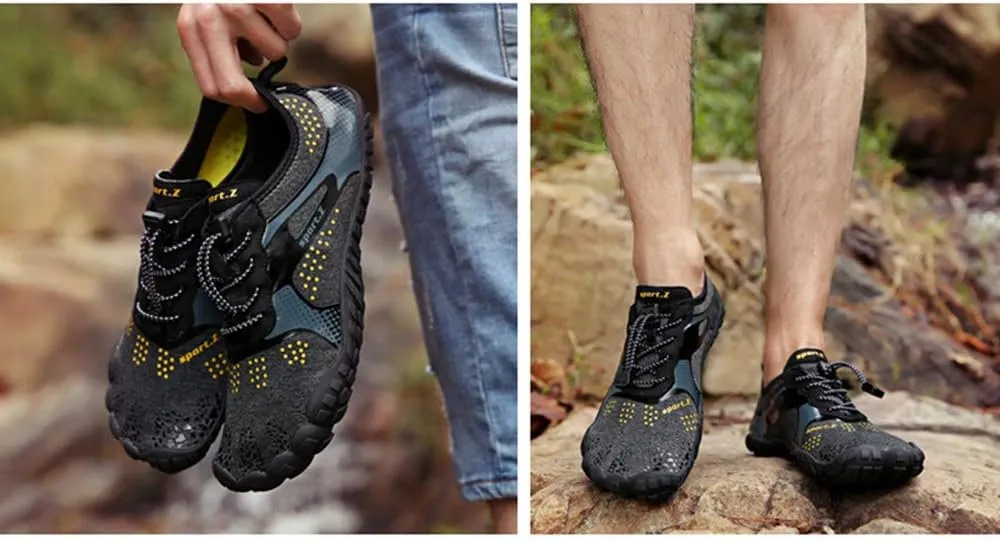 Asifn Unisex Barefoot Outdoor Hiking Water Shoes Fitness Mountaineering Yoga Beach Sport Running Shoes Gym Surfing Swimming Quick-Dry Shoes