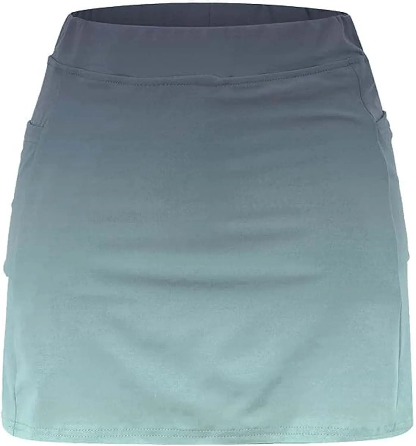 Athletic Skorts with Pockets for Women Casual Tennis Workout Yoga Running Golf Skirts with Shorts Gradient Summer Clothes