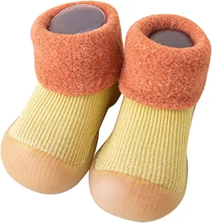 Baby Shoes,Infant Boys Girls Socks Shoes Toddler Fleece WarmThe Floor Socks Non Slip Prewalker Shoes Work Shoes