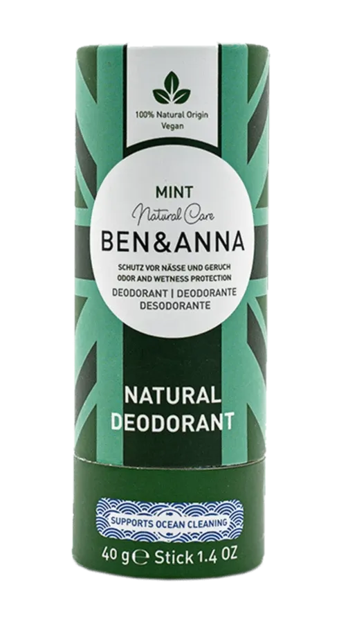 Ben & Anna Mint Deo Papertube Deodorant