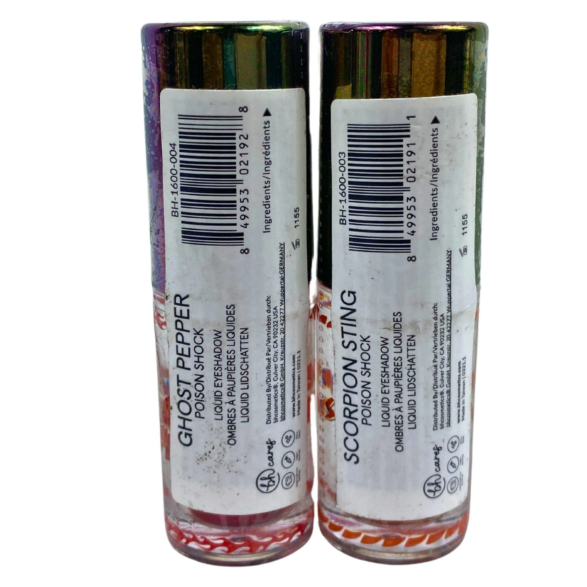 BH Cosmetics Liquid Eyeshadow Scorpion Sting & Ghost Pepper Mix (50 Pcs Lot)