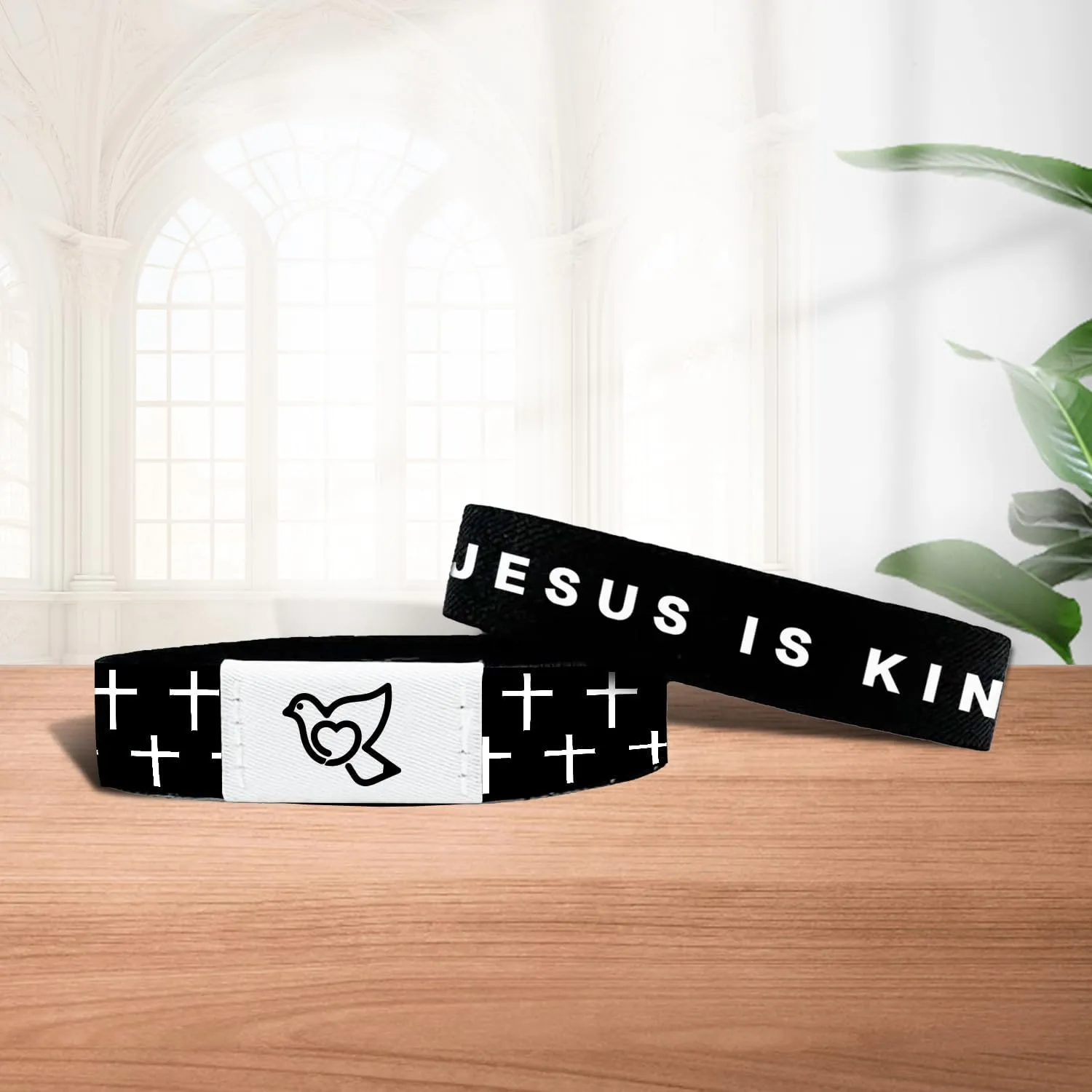 Bible Verse Bracelets for Men with NFC Scan - Daily Bible Bracelet Touch Chip for Scripture Access, Bible Accessories Christian Gifts