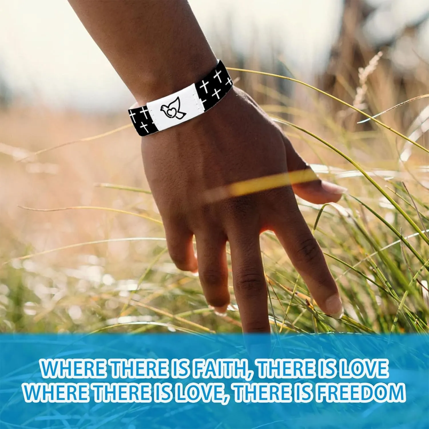 Bible Verse Bracelets for Men with NFC Scan - Daily Bible Bracelet Touch Chip for Scripture Access, Bible Accessories Christian Gifts