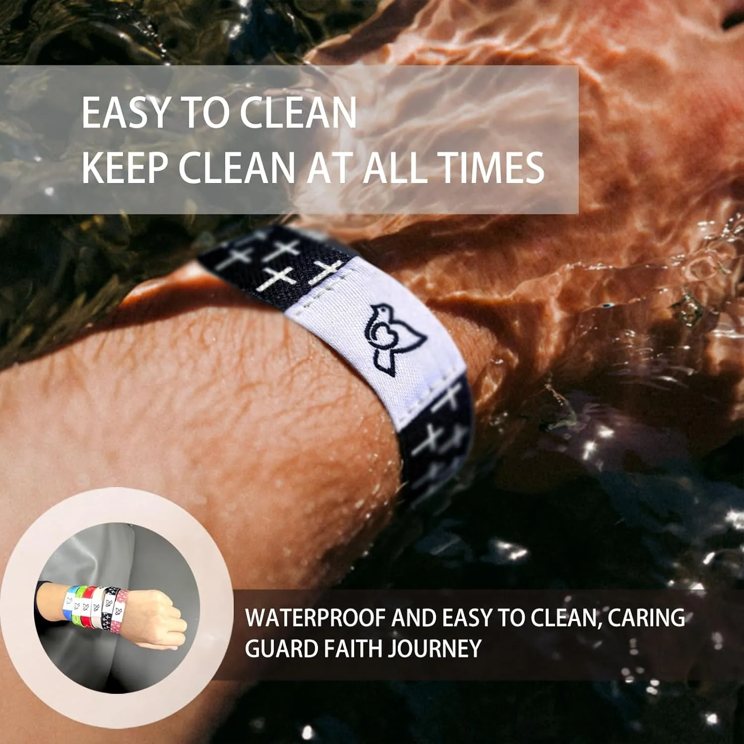 Bible Verse Bracelets With NFC Music - Daily Scripture Bracelets for Men