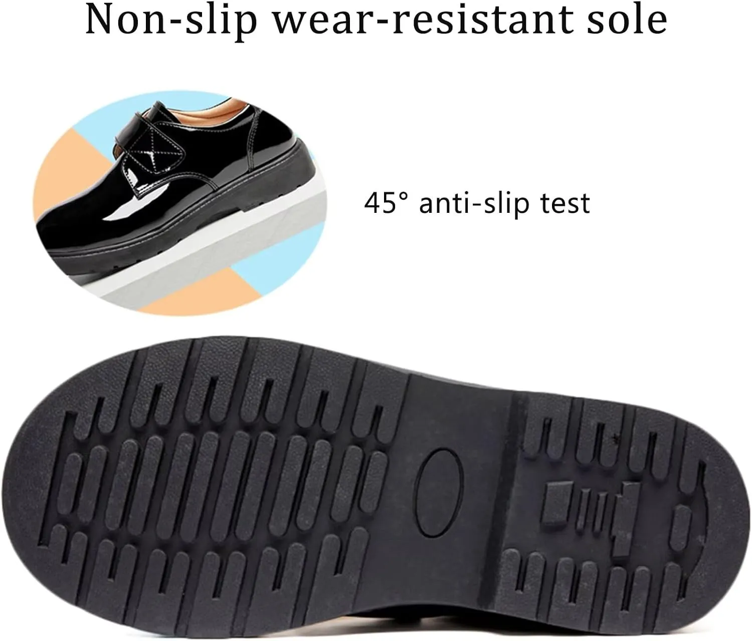 Boys Girls Dress Shoes Kids Uniform Formal Classic Oxfords for Toddler Little/Big Kid