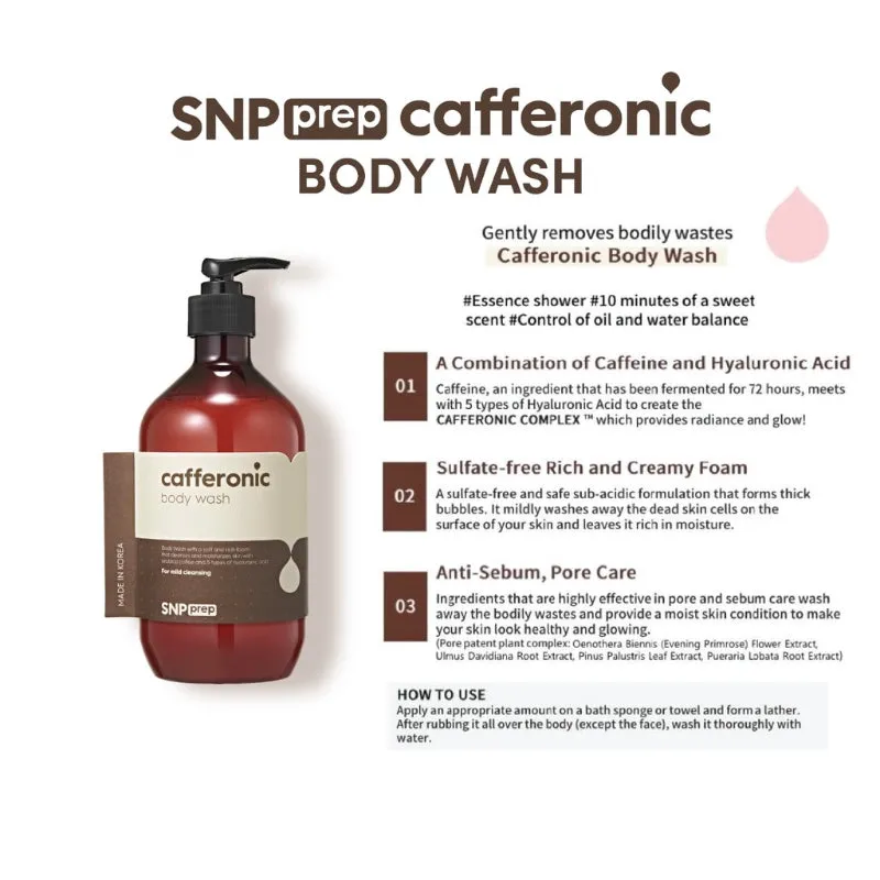 Revitalizing Cafferonic Body Wash
