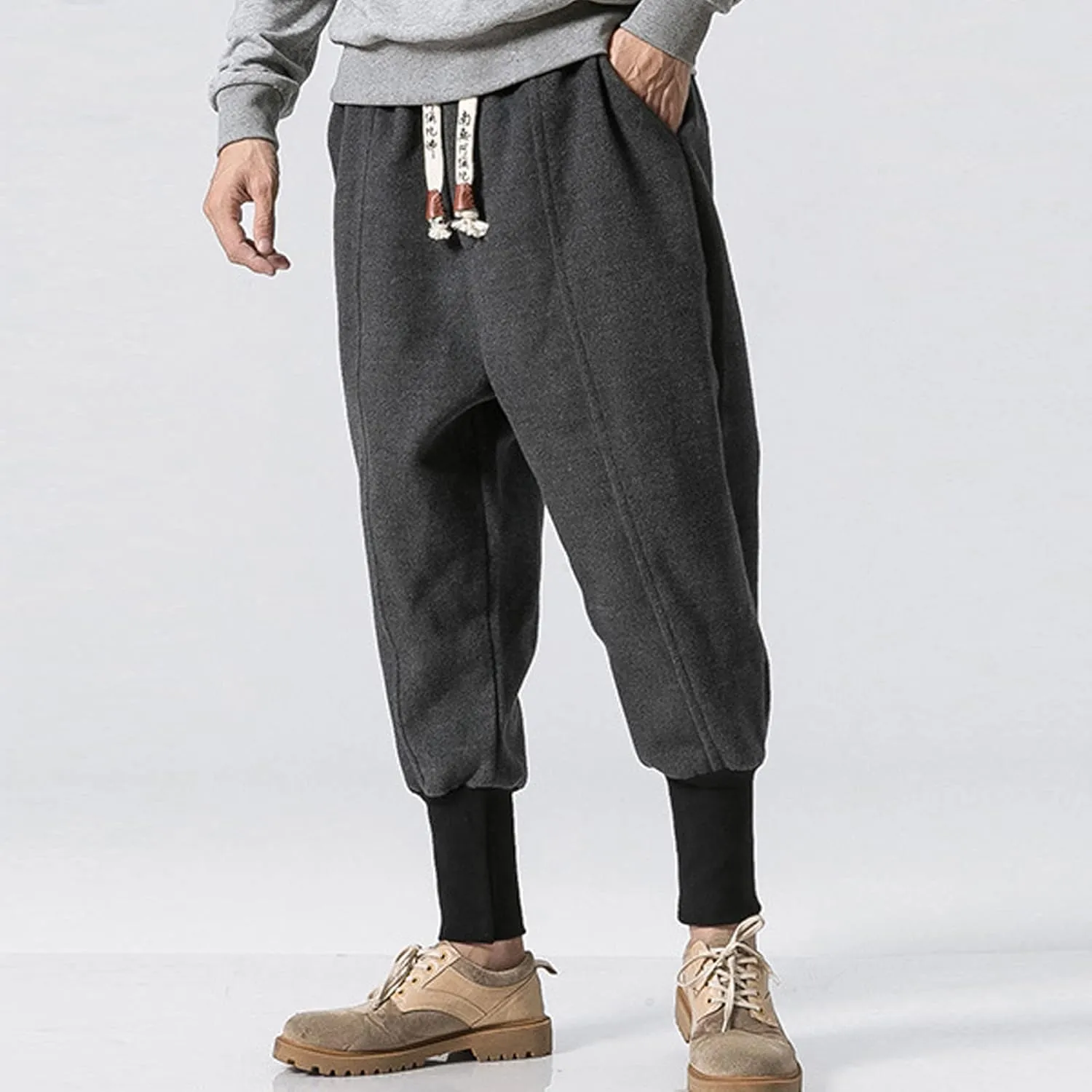 Cargo Pants for Men Big and Tall Hiking Jogger Sweatpants Multi-Pocket Outdoor Trousers Mens Joggers Sweatpants Slim