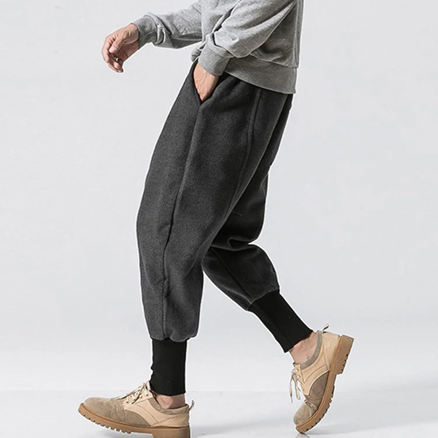 Cargo Pants for Men Big and Tall Hiking Jogger Sweatpants Multi-Pocket Outdoor Trousers Mens Joggers Sweatpants Slim