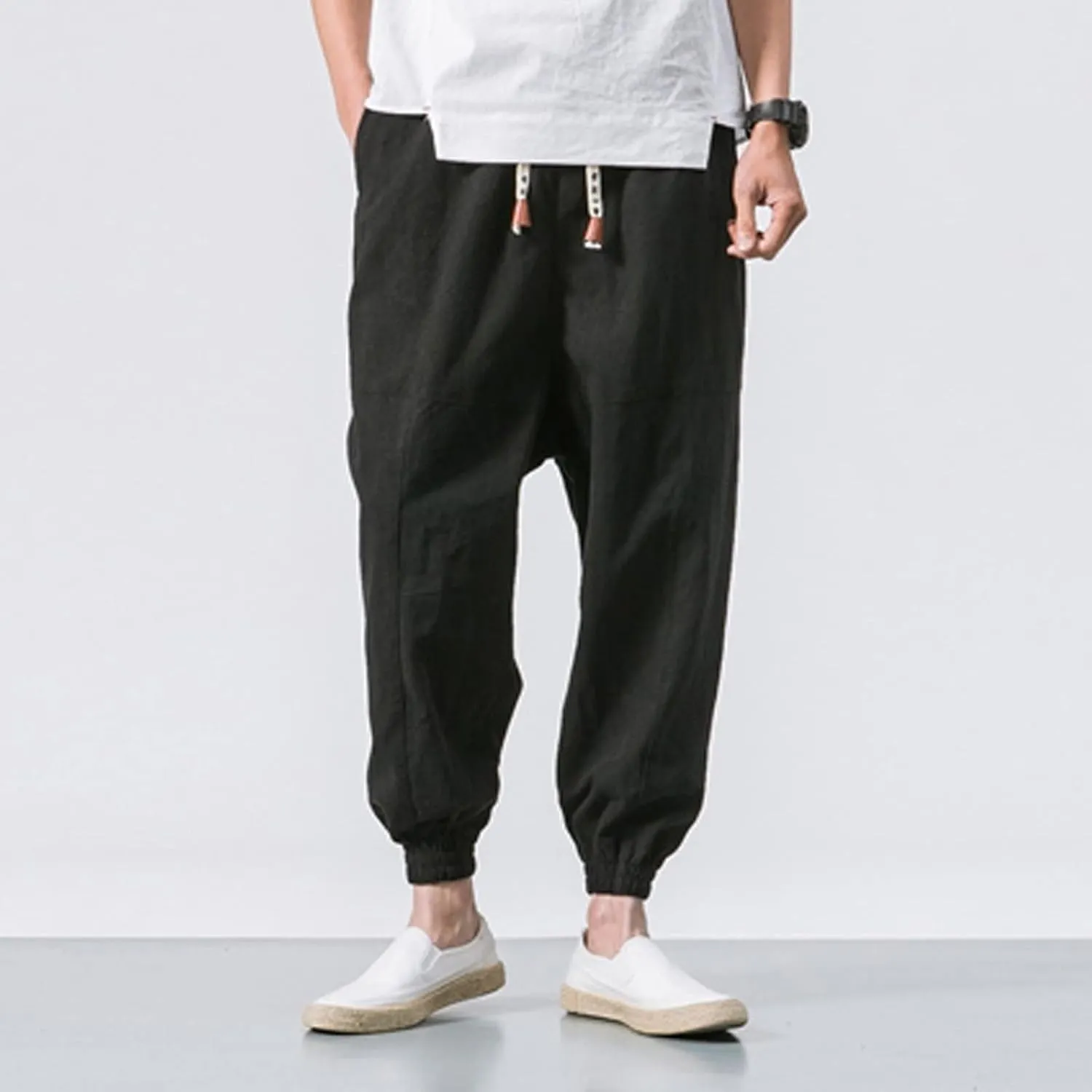 Cargo Pants for Men Big and Tall, Training Joggers Sweatpants Lightweight Gym Yoga Trousers Men's Slim Fit Jogger Gym