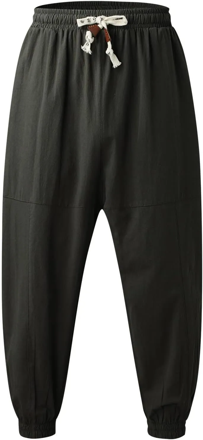 Cargo Pants for Men Big and Tall, Training Joggers Sweatpants Lightweight Gym Yoga Trousers Men's Slim Fit Jogger Gym