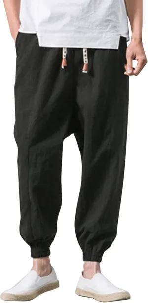 Cargo Pants for Men Big and Tall, Training Joggers Sweatpants Lightweight Gym Yoga Trousers Men's Slim Fit Jogger Gym