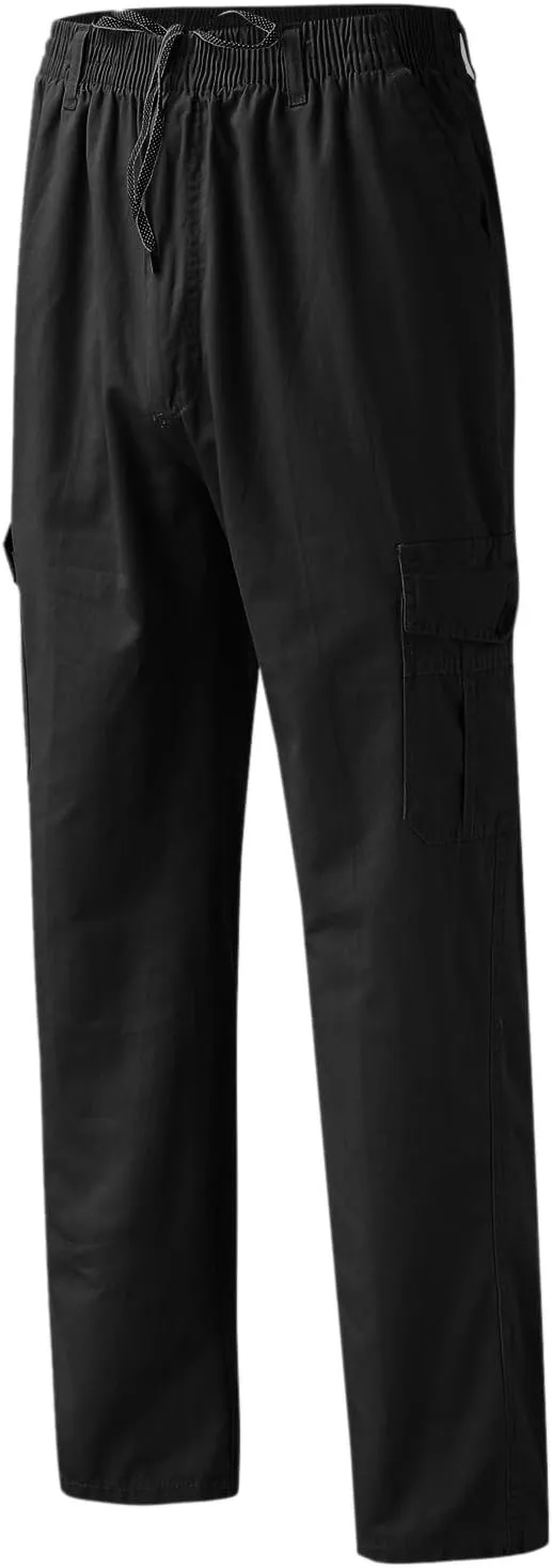Cargo Sweatpants for Men Mens Lounge Pants Sweatpants Pant with Zipper Pockets Tapered Athletic Joggers Track Workout