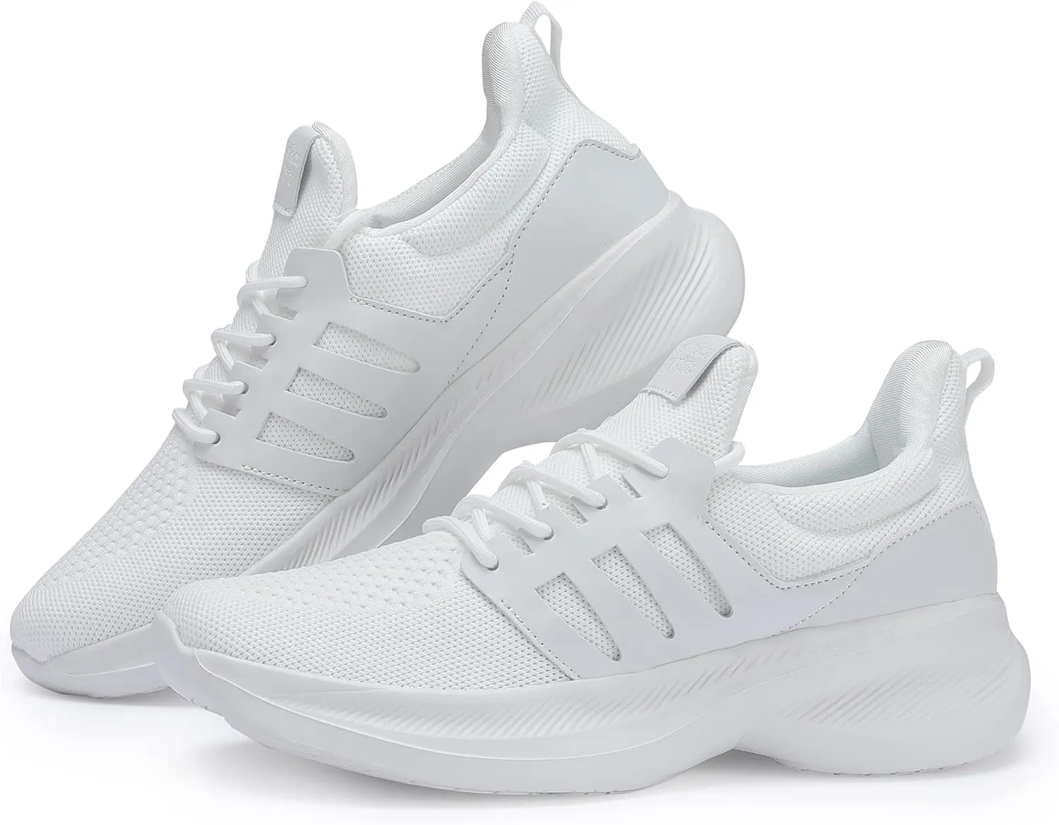 Casbeam Mens Running Shoes Comfortable Lightweight Breathable Walking Shoes Lace-up Shoes Mesh Workout Casual Sports Shoes