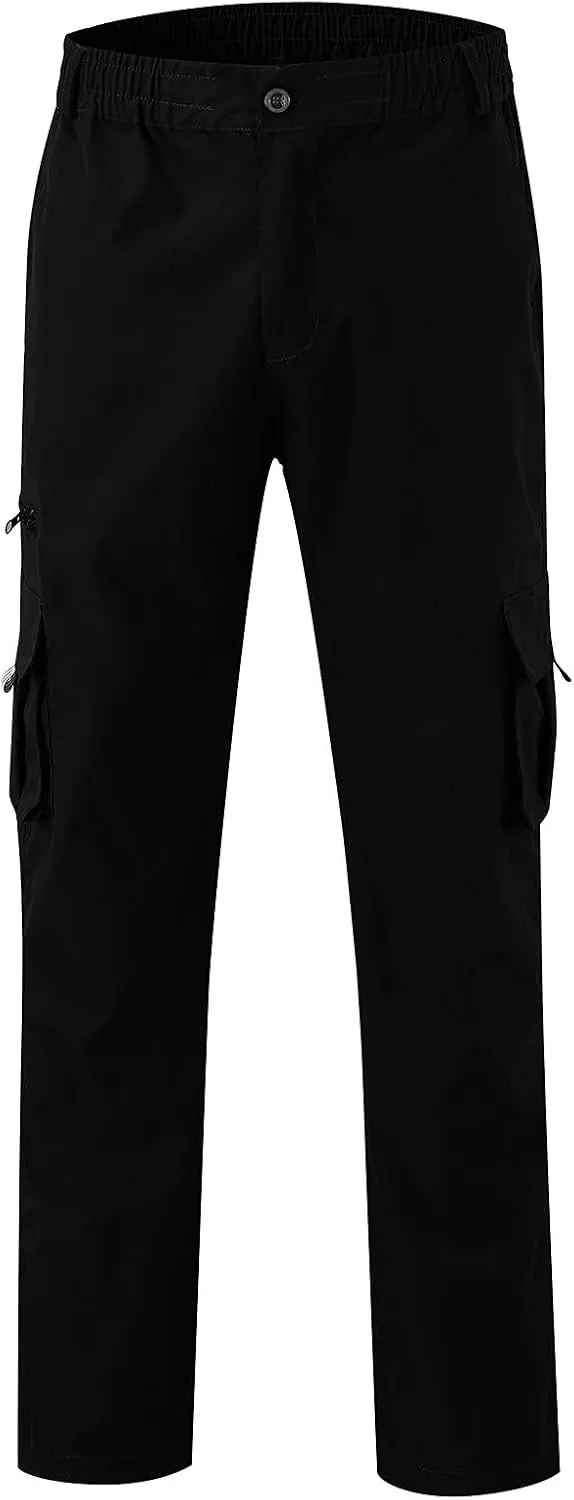 Casual Pants for Men Straight Stretch Work Pants Casual Joggers Athletic Pants Outdoor Lightweight Beach Pants