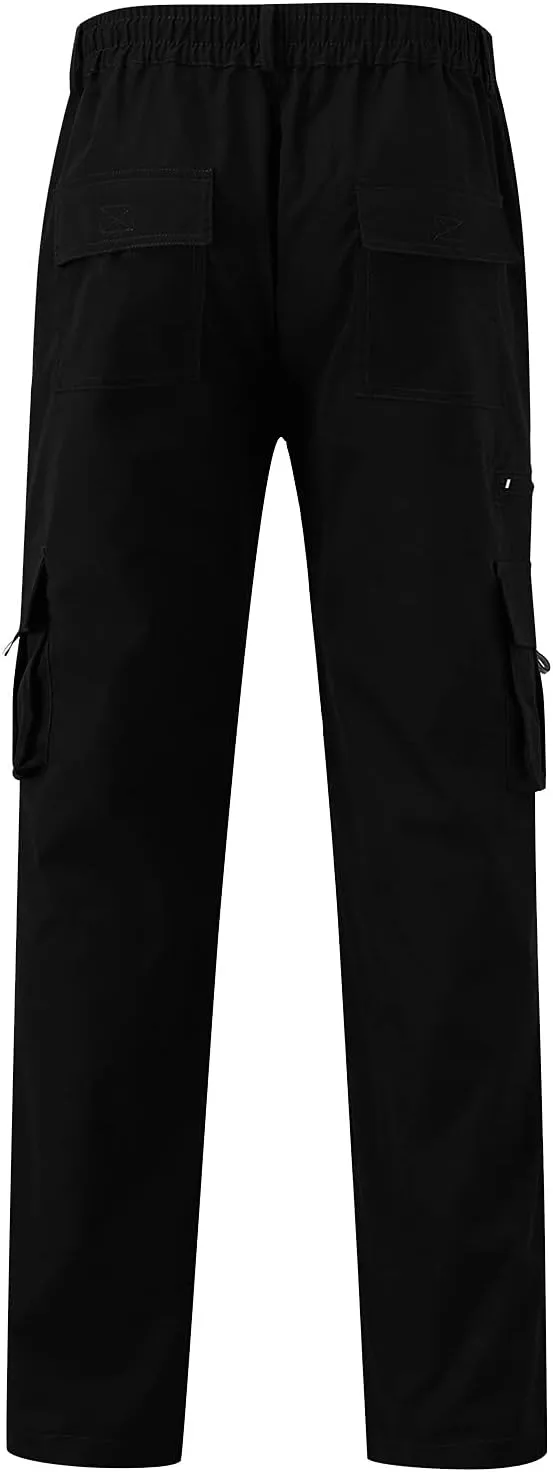Casual Pants for Men Straight Stretch Work Pants Casual Joggers Athletic Pants Outdoor Lightweight Beach Pants