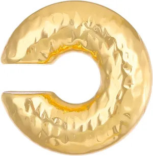 Chunky Gold Ear Cuff Earrings for Women Non Piercing, Hollow Thick Round Tube Ear Cartilage Clip Earrings Jewelry