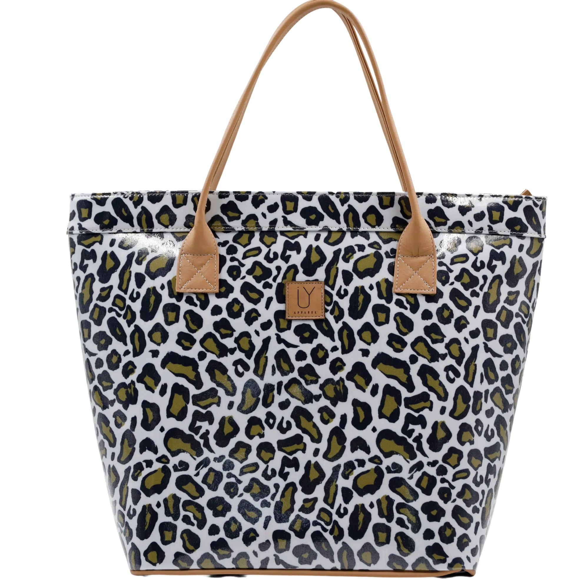 Classic Tote - Leopard Khaki