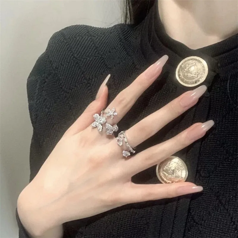 Clear Neutral Tone Press On Nails