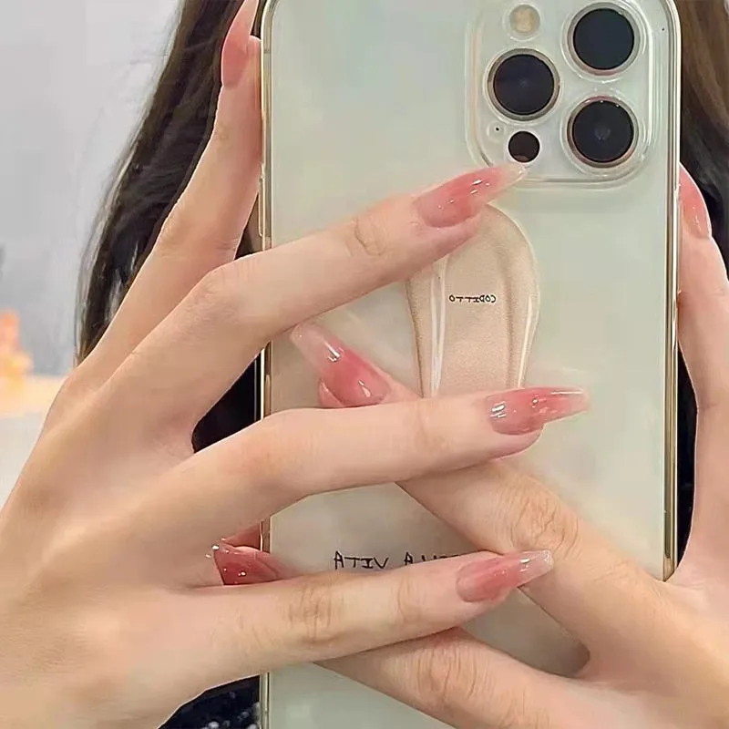Clear Neutral Tone Press On Nails