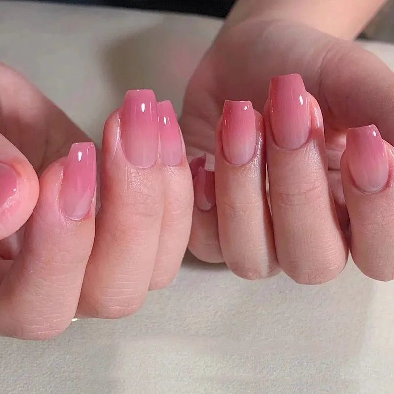 Clear Neutral Tone Press On Nails