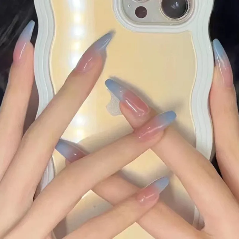 Clear Neutral Tone Press On Nails