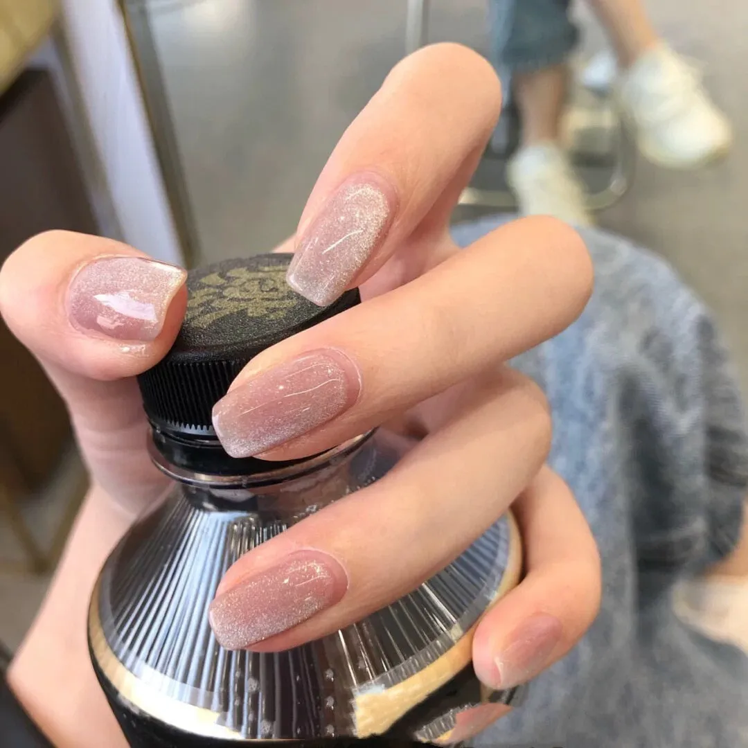Clear Neutral Tone Press On Nails