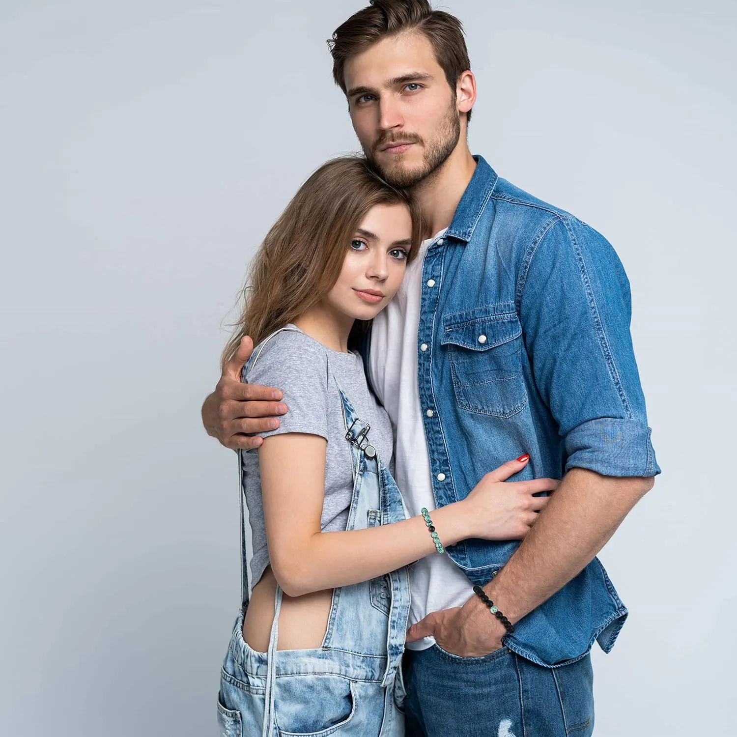 COAI Matching Bracelets for Couples, You Complete Me Couple Bracelets
