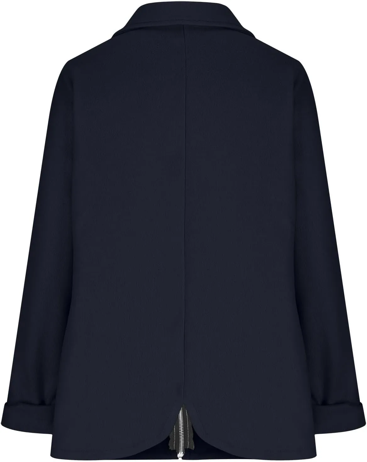 Coats for Women Oversized Long Sleeve Button Down Open Front Jackets Casual Comfy Hoodless Tops Outerwear