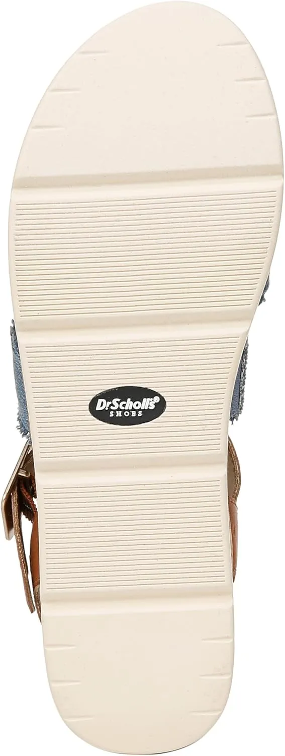 Dr. Scholl's Shoes Women's Once Twice Espadrille Platform Wedge Sandal