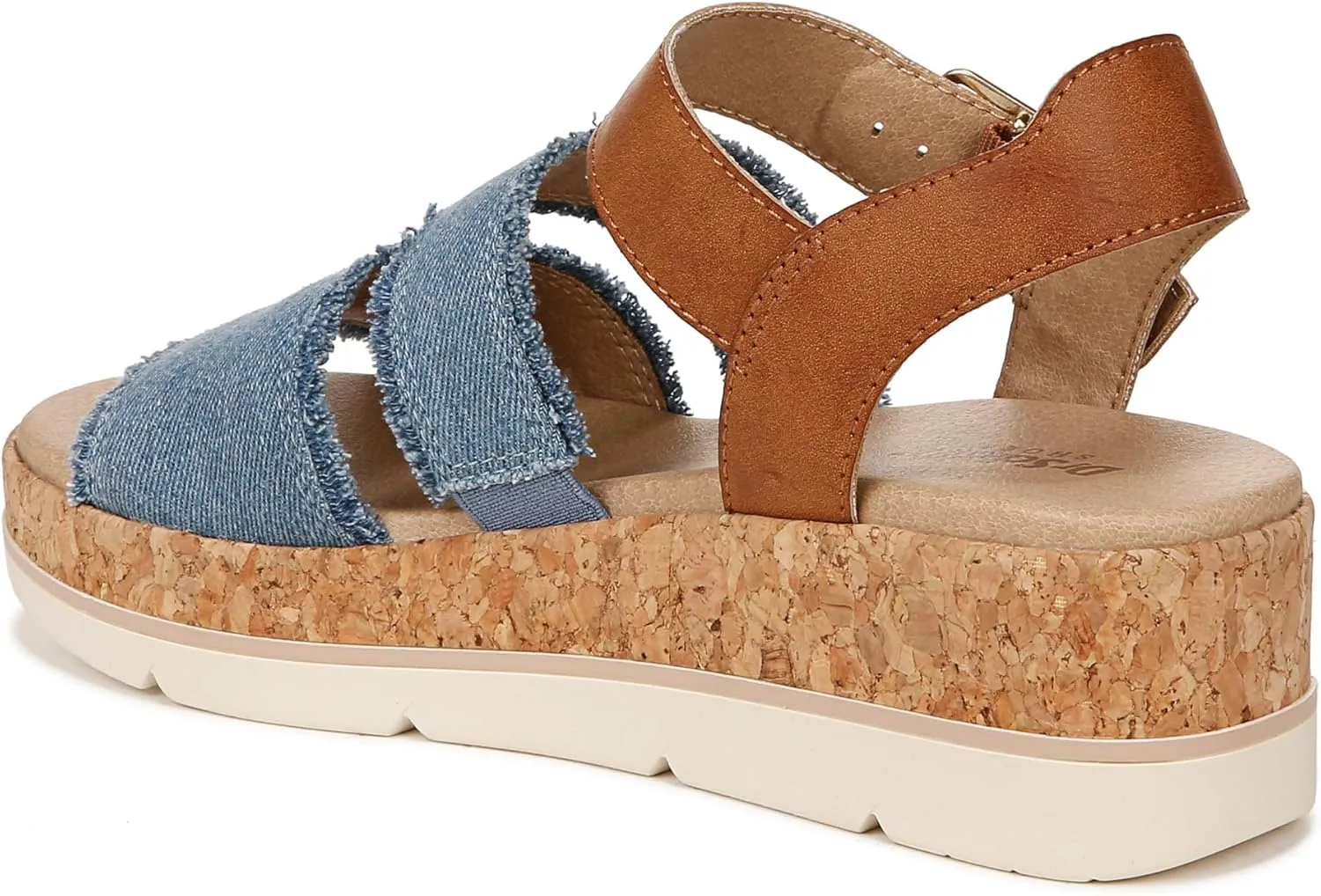 Dr. Scholl's Shoes Women's Once Twice Espadrille Platform Wedge Sandal