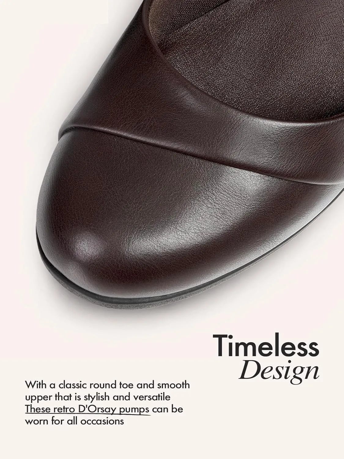 DREAM PAIRS Women's Dress Shoes Mary Janes Comfortable Low Block Heels Pumps Round Closed Toe Chunky Ankle Strap Shoes for Work Flight