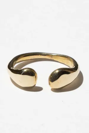 Droplet Ring - Brass
