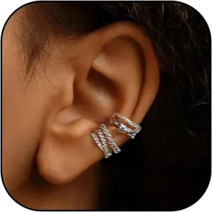 Earring Cuffs Non Piercing Gold Cuff Earrings Clip on Cartilage Earrings Rhinestone Ear Cuff Earrings for Women Conch Helix earrings