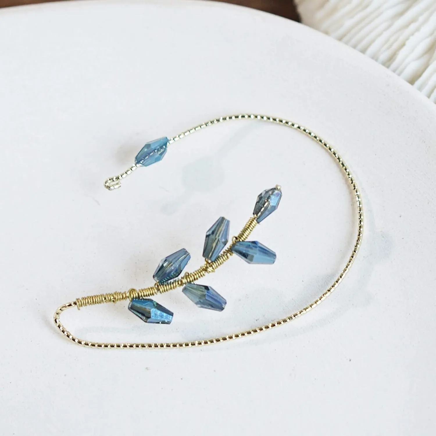 Earring Hoop Stud Drop & Dangle, 1Pc Charm Gold-plated Unique Ear Cuff Clip Non Pierced Earring Jewelry for Women Teen Girls Birthday Christmas Friends Gift