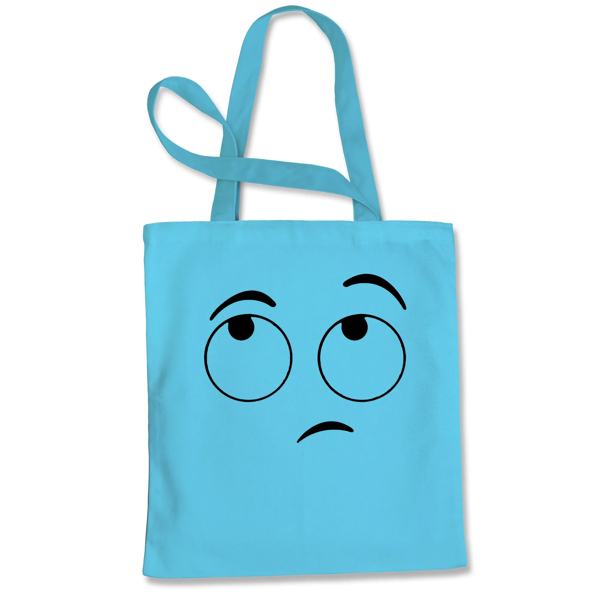 Emoticon Eyeroll  Funny Eye roll Tote Bag