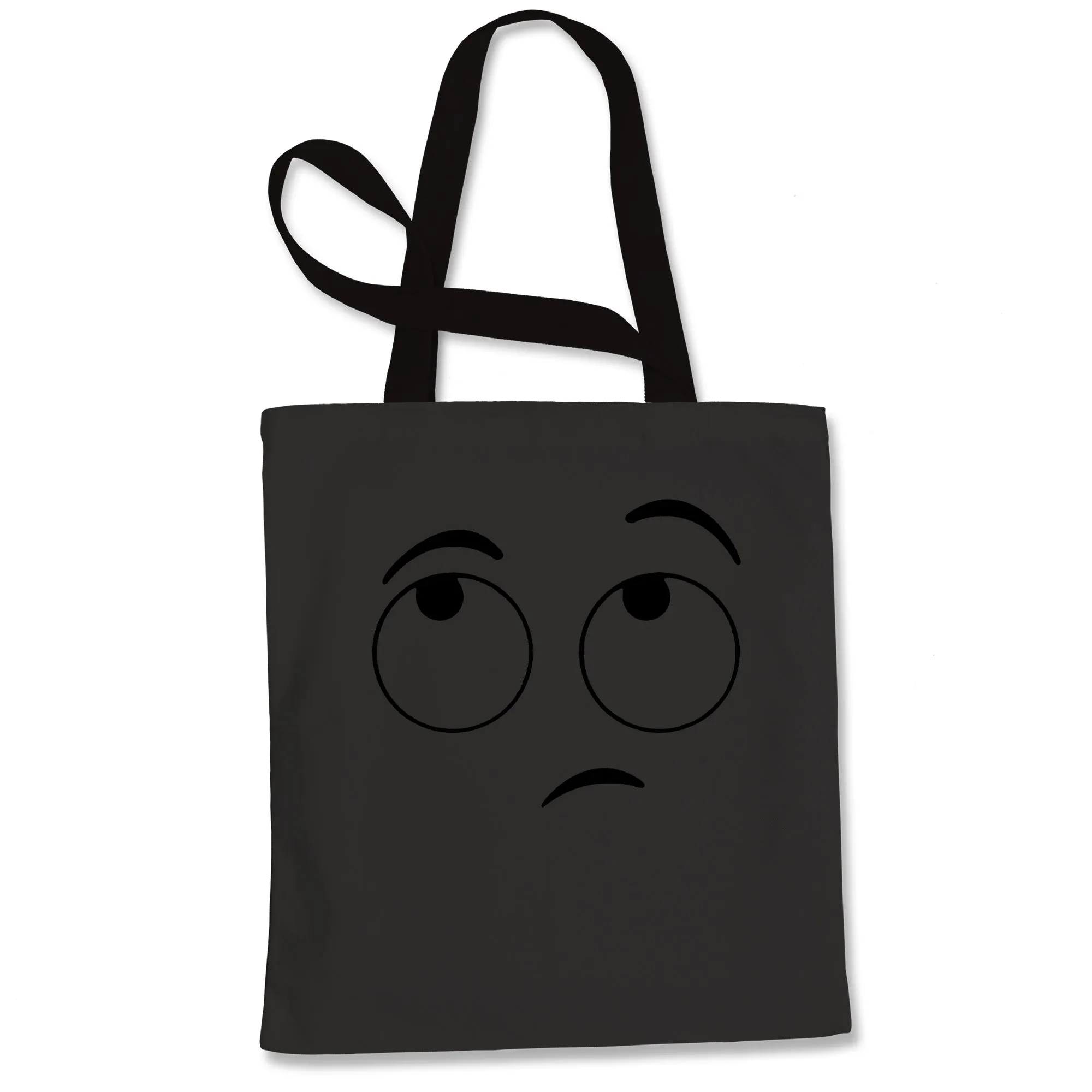 Emoticon Eyeroll  Funny Eye roll Tote Bag