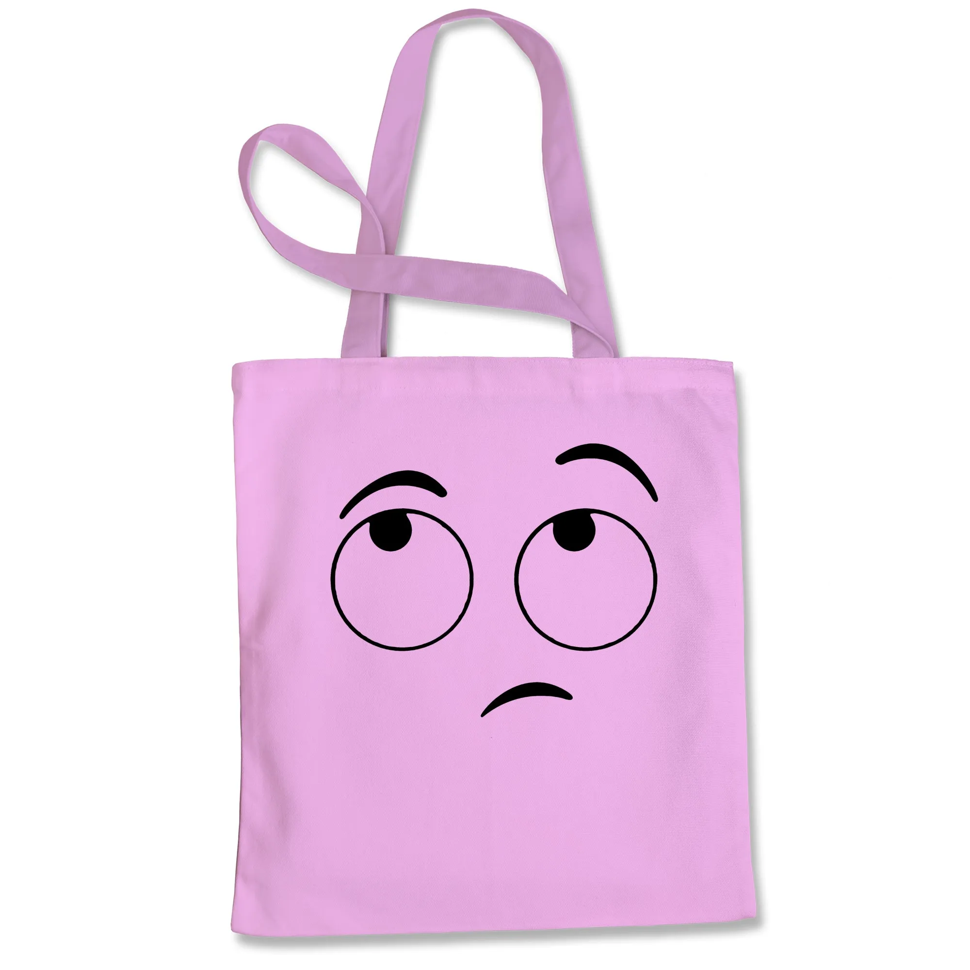 Emoticon Eyeroll  Funny Eye roll Tote Bag
