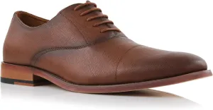 Ferro Aldo Mens Classic Vegan Leather Lace-Up Oxford Formal Dress Shoes
