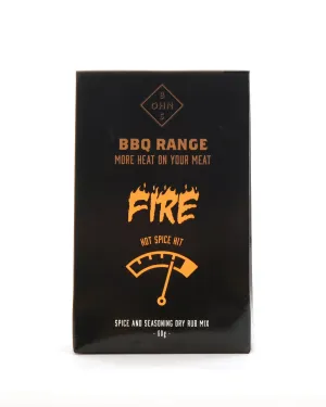 Fire - BBQ range. More heat on your meat. HOT spice hit. - 60g