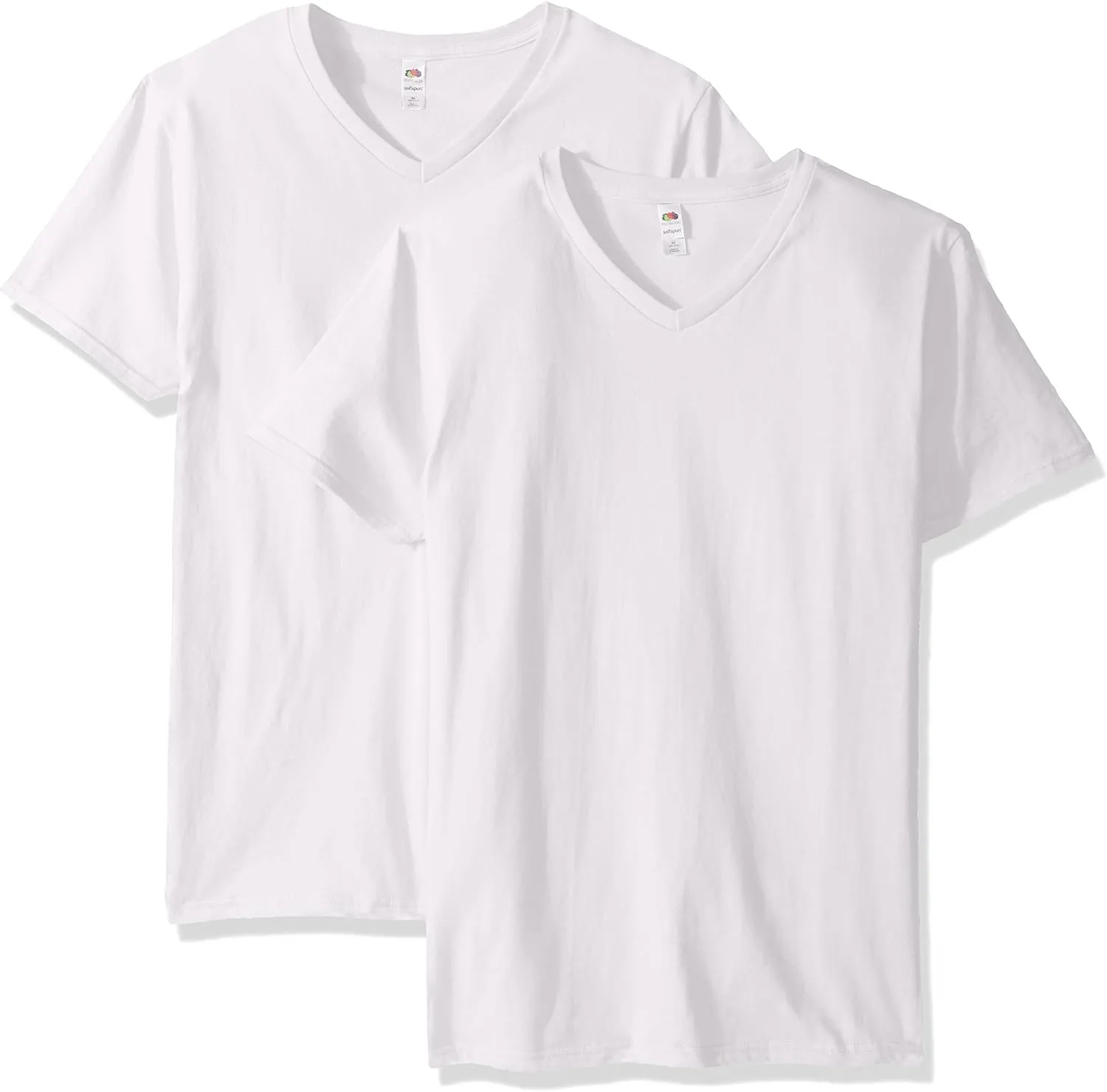 Fruit of the Loom Men's Lightweight Cotton Tees (Short & Long Sleeve)
