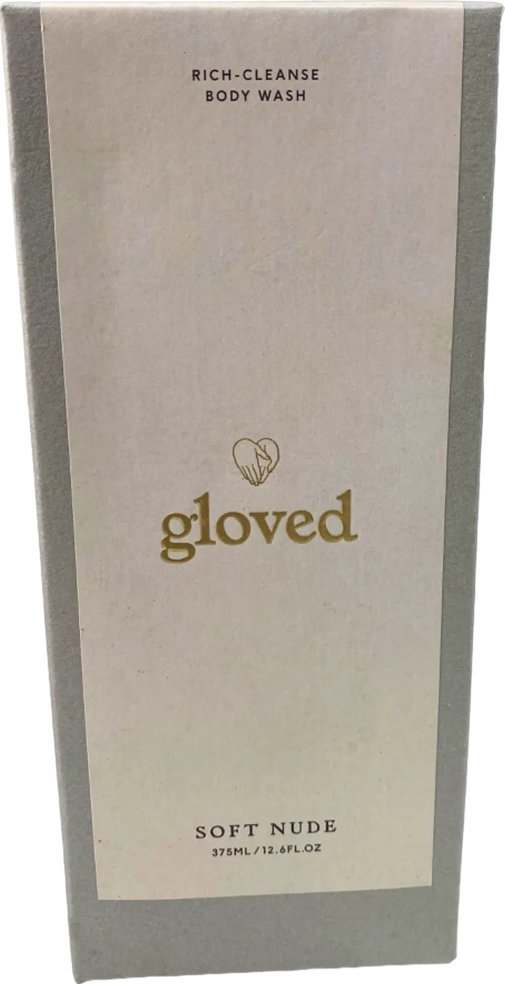 Gloved Rich-Cleanse Body Wash Soft Nude 375ml