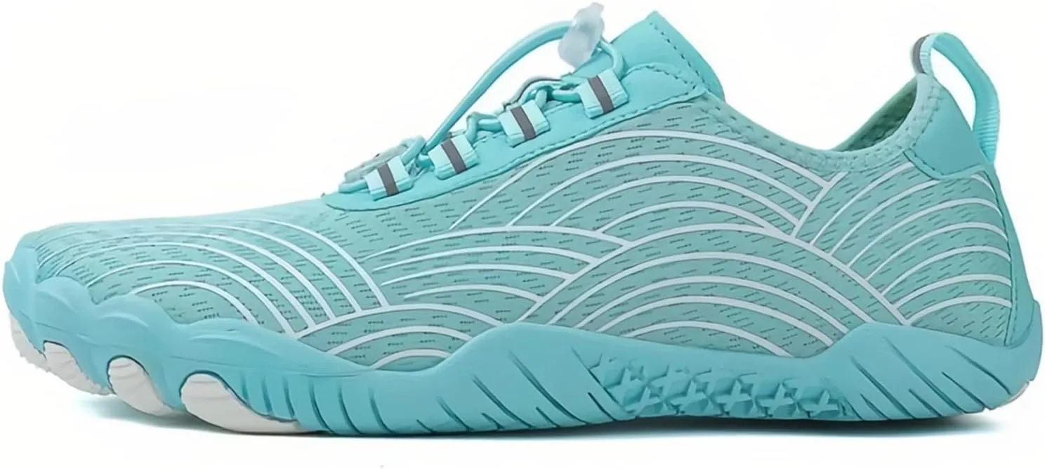 Grounded Footwear for Women Men Wide Toe Box Barefoot Grounding Shoes Quick-Dry Water Shoes for Swim Surf Outdoor Sports