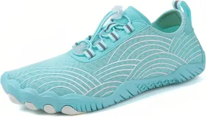 Grounded Footwear for Women Men Wide Toe Box Barefoot Grounding Shoes Quick-Dry Water Shoes for Swim Surf Outdoor Sports