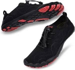 HIITAVE Men Barefoot Water Shoes Beach Aqua Socks Quick Dry for Outdoor Sport Hiking Swiming Surfing