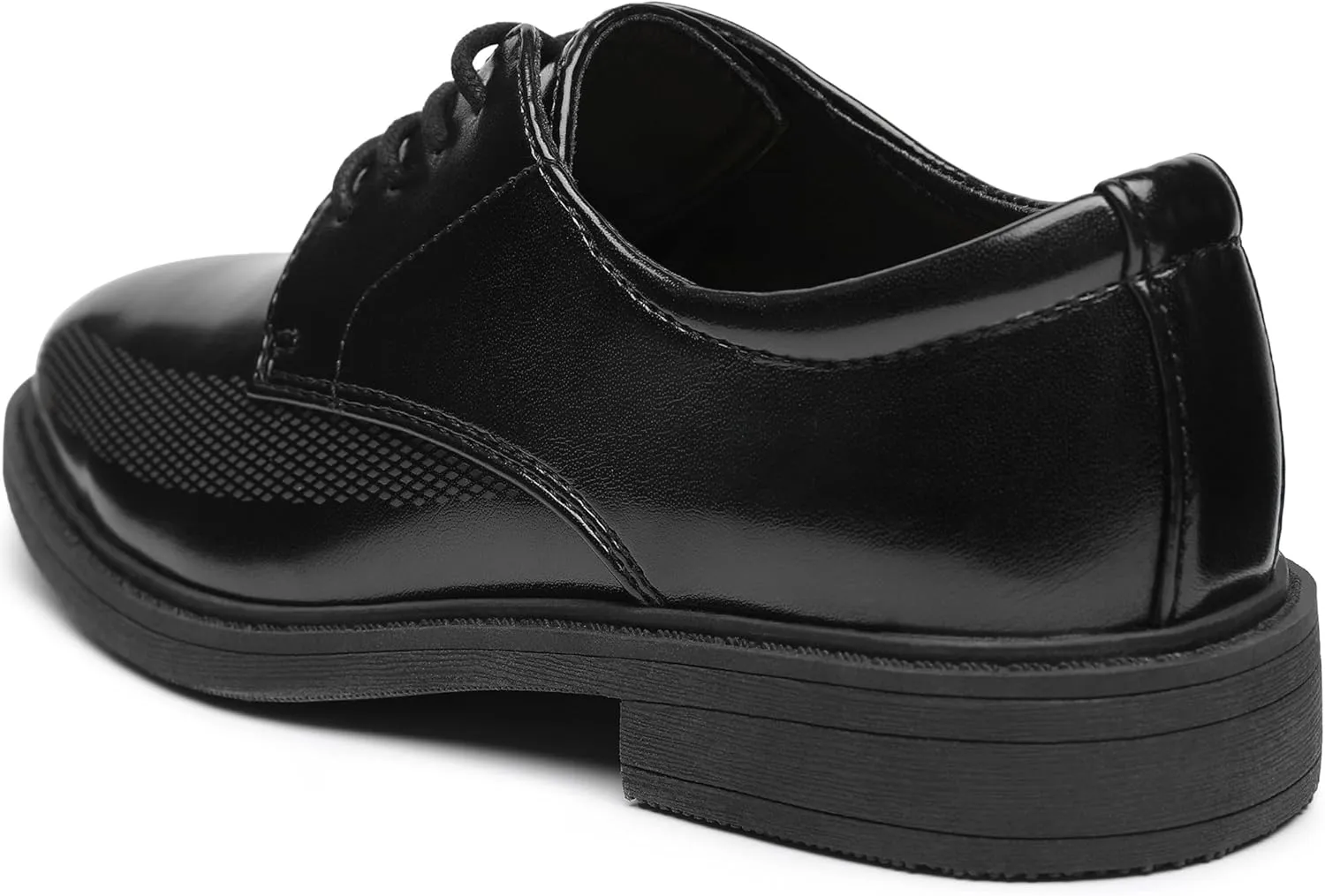 HOMEHOT Boys Dress Shoes Classic Oxfords Formal Shoes